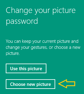 Choose-new-picture-button on change you picture password fly out