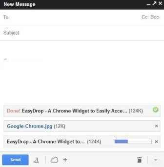 cloudy attach gmail 