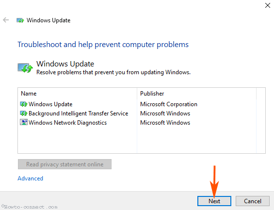 Common Windows Update Troubleshooter on Windows 11, 10, 8.1, 7 picture 4