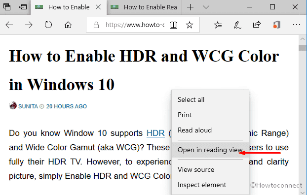 Configure Reading View in Microsoft Edge Image 2