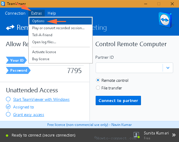 Connect to Teamviewer Partner Without Password image 1