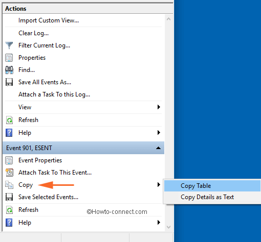 Copy Table and Copy Details as Text