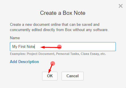 Create Box Notes, Edit and Save pic 5