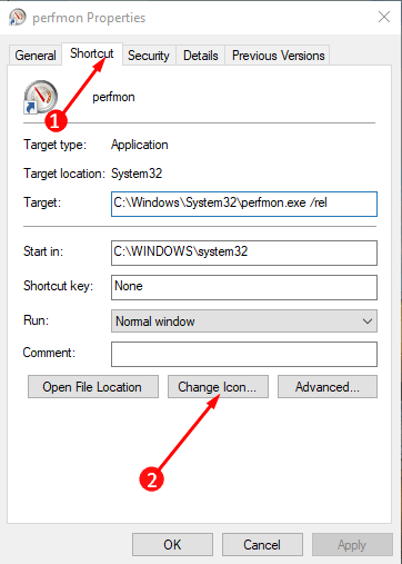 Create Desktop Shortcut to Reliability Monitor on Windows 10 image 4