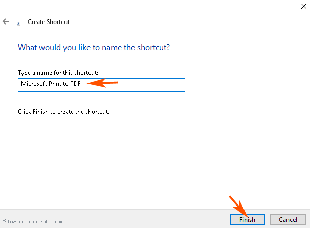 Create Shortcut to Printer Queue in Windows 10 picture 5