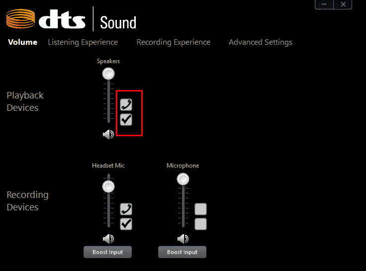 DTS Sound in Windows 10 image 2