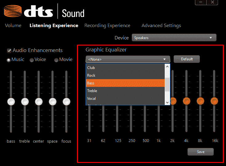 DTS Sound in Windows 10 image 5