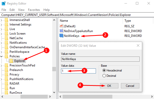 Disable Enable Windows Key on Keyboard Windows 10 image 3