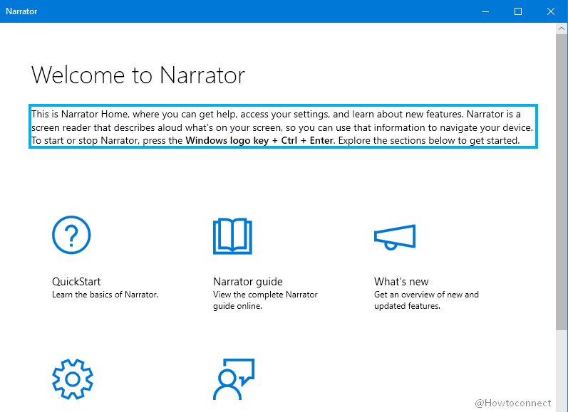 Disable or Enable Narrator Read Out Errors in Windows 10
