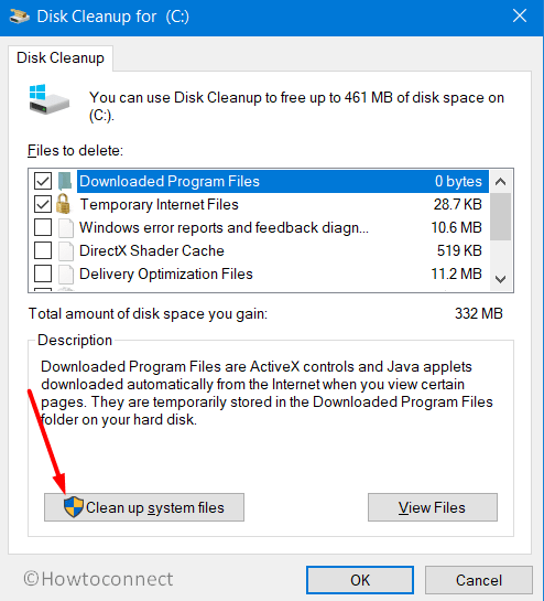 Disk Cleanup Tool to Resolve BSOD in Windows 10 Image 5
