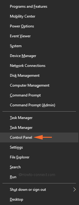 Display Control Panel on Power User Menu Instead Settings Windows 10 image 7