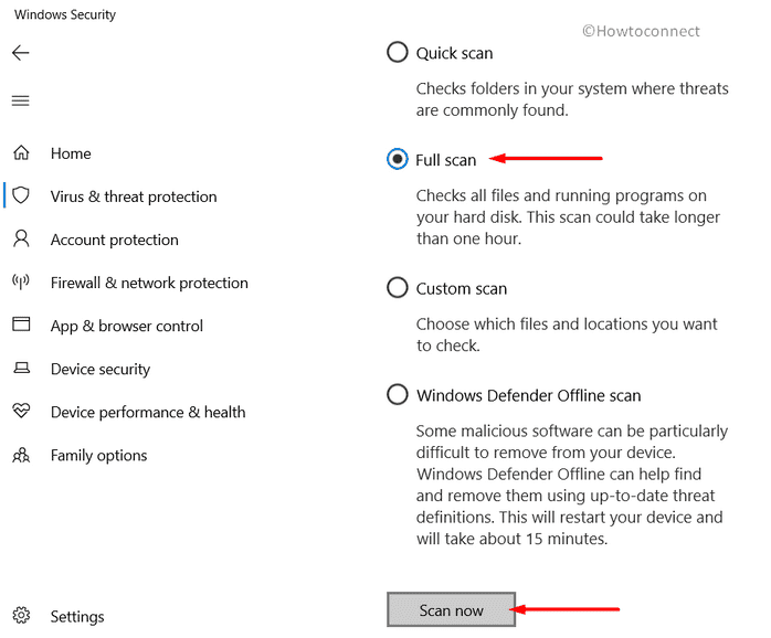 Do Virus scan and remove the existing threats