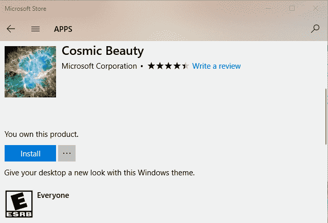 Download Cosmic Beauty Theme for Windows 10