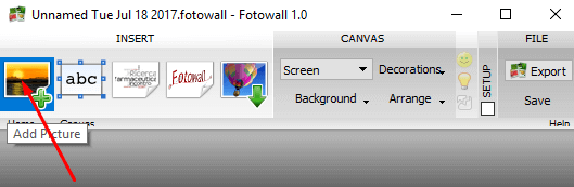 Download Fotowall, Create Wallpapers, Postcards, Covers, Original Photos pic 1