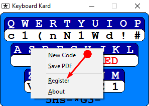 Download Keyboard Kard to Create Password Cards Based on Unique Random ID photo 2
