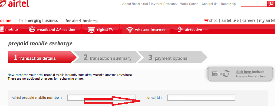 How to Recharge Airtel online 