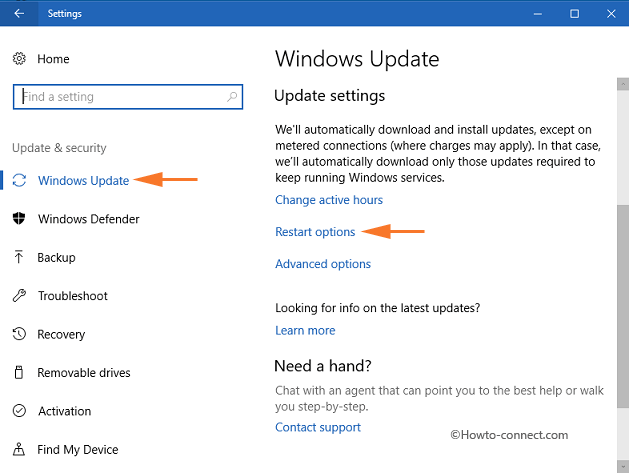 Enable Disable Update Restart Notifications on Windows 10 Picture 3