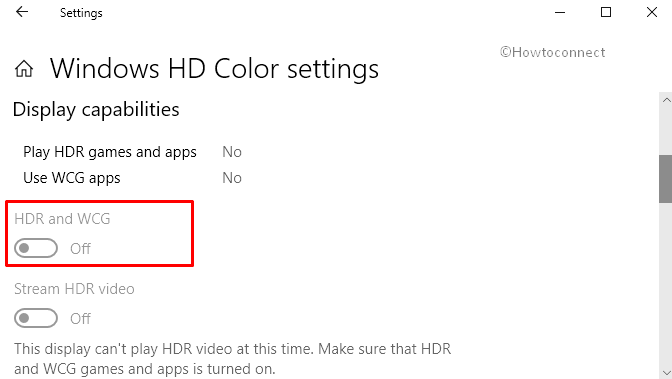 Enable HDR and WCG Color in Windows 10 Pic 3