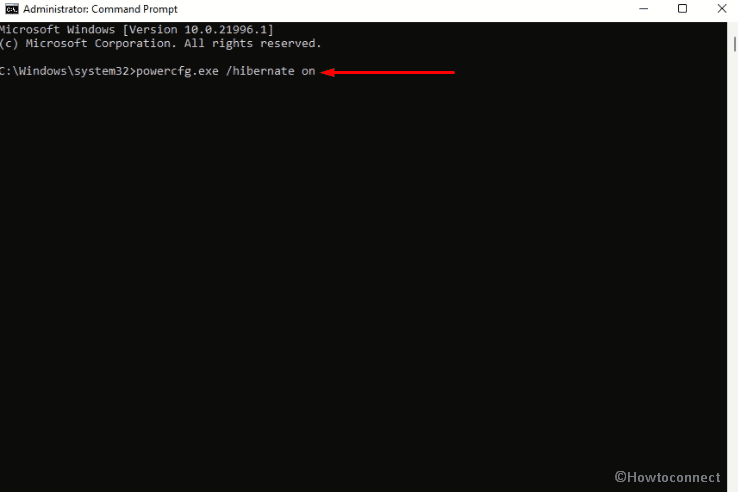 Enable Hibernate in Windows 11 with command line