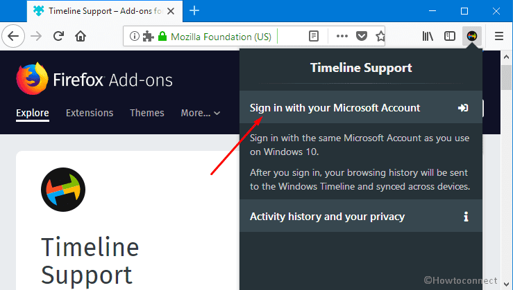 Enable Windows 11 or 10 Timeline Feature in Firefox and Chrome Image 3