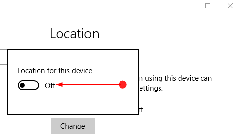 Enable and Disable Location Services on Windows 10 Pics 6