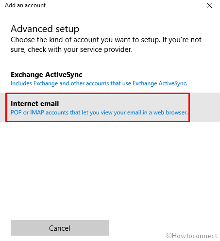 Error Code 0x8000000b something went wrong Mail and Calendar App Windows 10 image 15