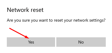 Fix Airplane Mode Issues in Windows 10 Network Reset image 4