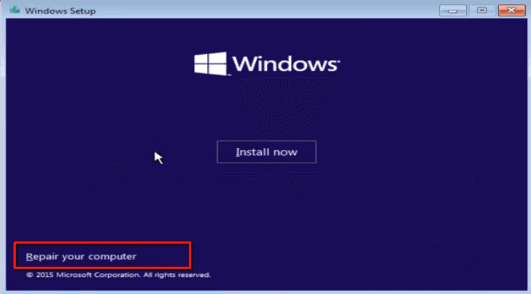 Fix BCD Error Code 0xc000000f in Windows 10 image 3