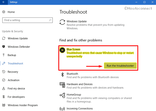 Fix INVALID_SOFTWARE_INTERRUPT BSOD error in Windows 10 image 3
