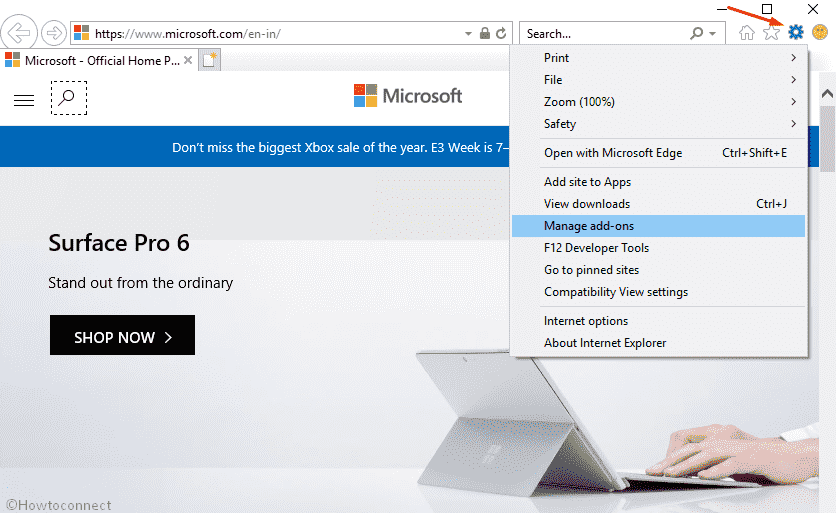 Fix Internet Explorer Not opening in Windows 10 1809, 1803 - Image 1