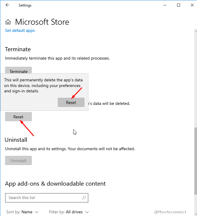 Fix Microsoft Solitaire Sign in error code 1170000 in Windows 10