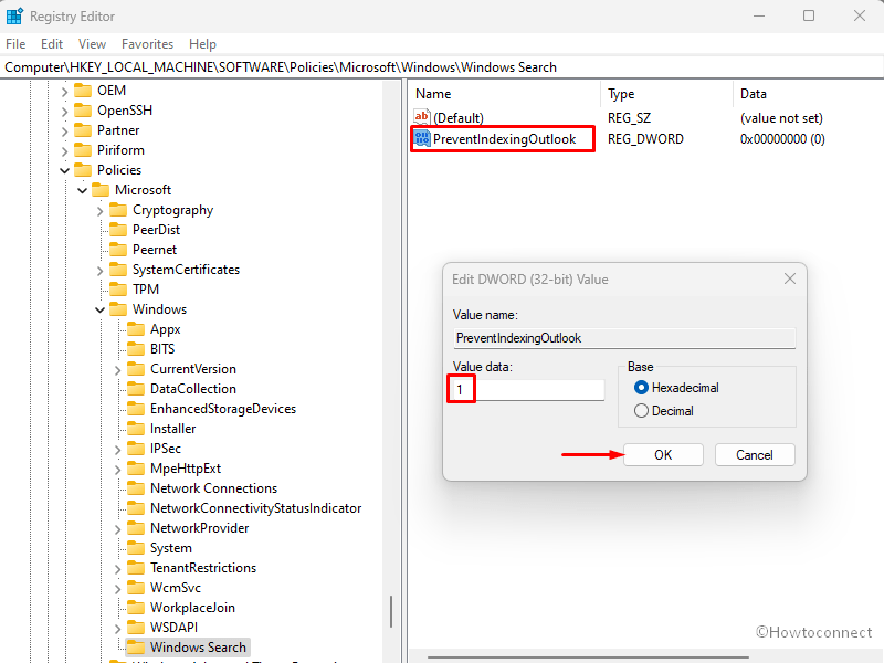 Fix Outlook search not Showing Recent Emails in Windows 11