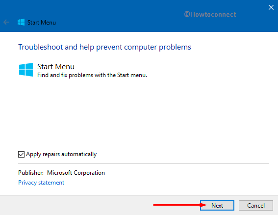 Fix Start Menu Not Working in Windows 10 Version 1803 April 2018 Update Image 1