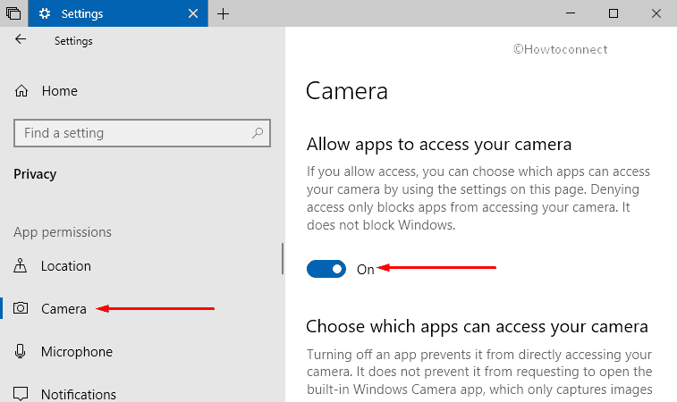 Fix Webcam not working on Windows 10 April 2018 Update 1803 Image 2