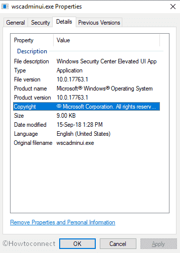 Fix wscadminui.exe in Windows 10 image 1