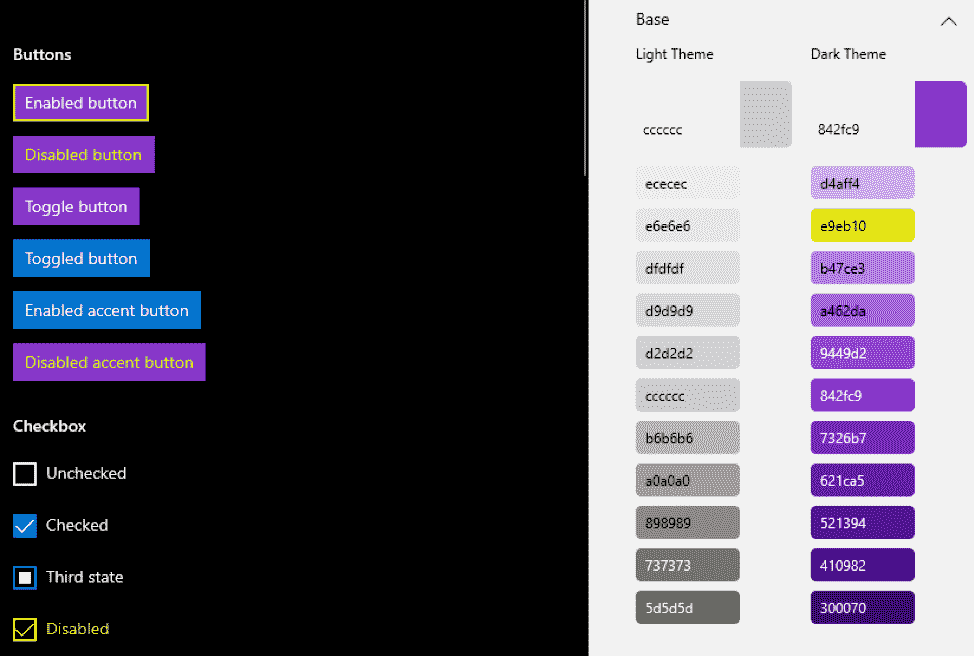 Fluent XAML Theme Editor Preview image 3