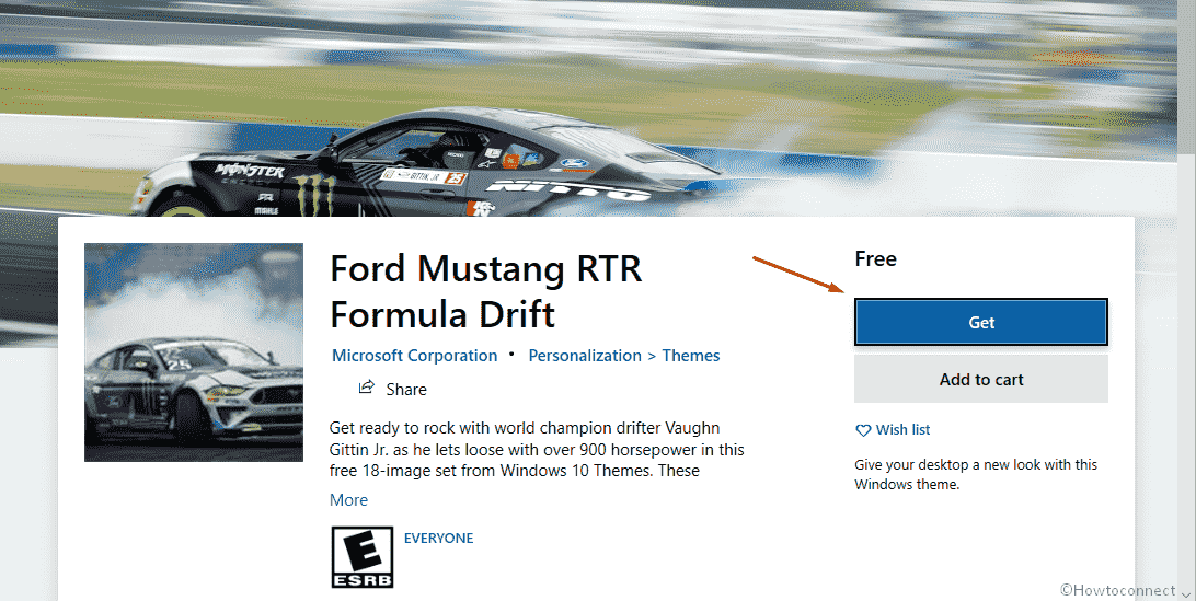  Ford Mustang RTR Formula Drift Tema de Windows