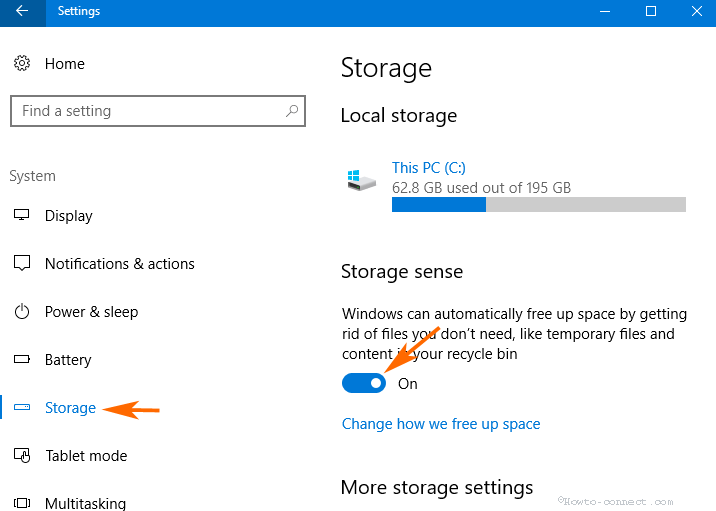 Free Up Space On Windows 10 PC Automatically photo 2