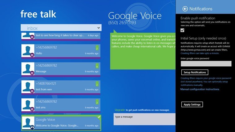 feetalk app for windows 8