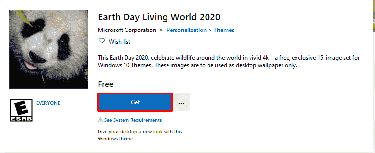 Get Earth Day Living World 2020