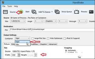 handbrake interface