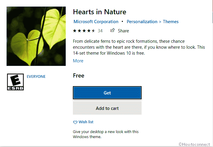 Hearts in Nature Windows 10 Theme image 2
