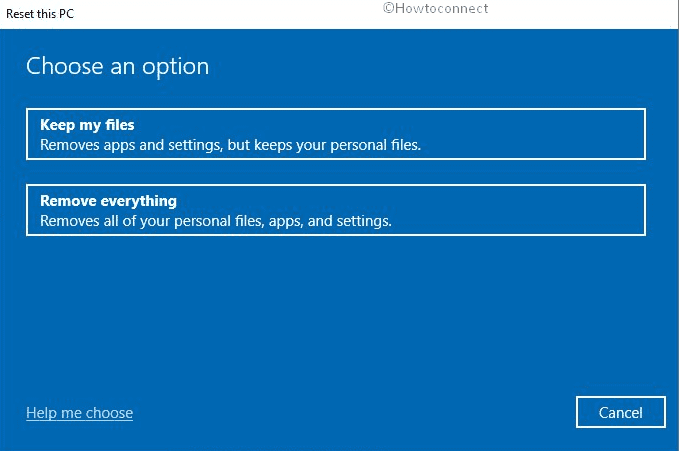 How To Reset This PC Via Cloud Download in Windows 10 image 3