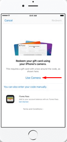 How to Add iTunes Gift Card to iPhone Pic 3