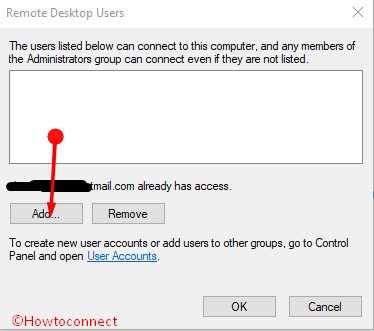 How to Add or Remove User that can Remotely Access This PC in Windows 10 image 3