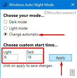 How to Auto-Switch Light and Dark Theme in Windows 10 Pic 2