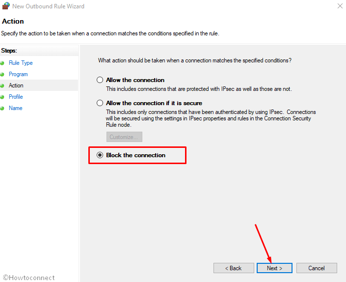 How to Block Exe in Firewall Windows 11 or 10 image 9