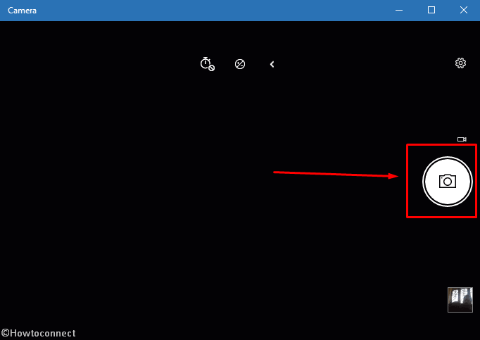 How to Capture Photo using Windows 10 camera app on Windows 10 pic 1