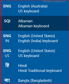 How to Change Keyboard Language in Windows 10 while typing image 1