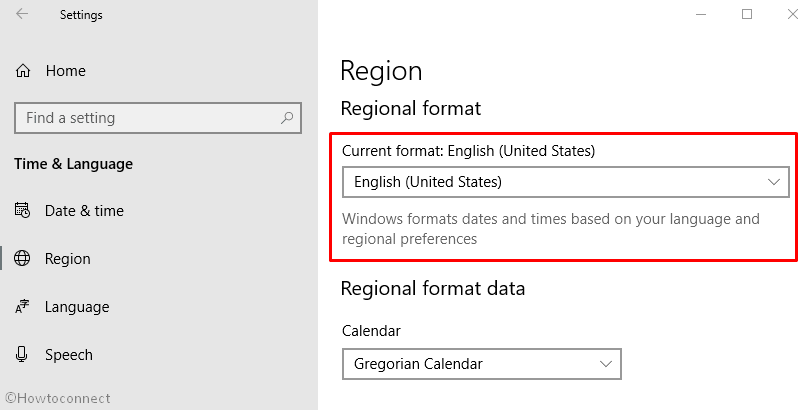 How to Change Regional Format in Windows 10 image 3